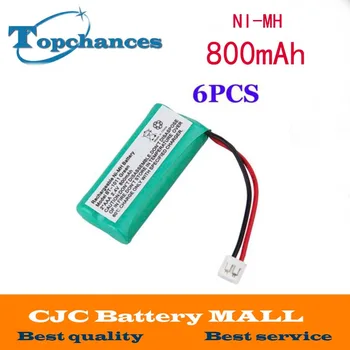 

6x Cordless Home Phone Battery for Uniden BT-101 BT-1011 BT-1018 DCX300 DCX400