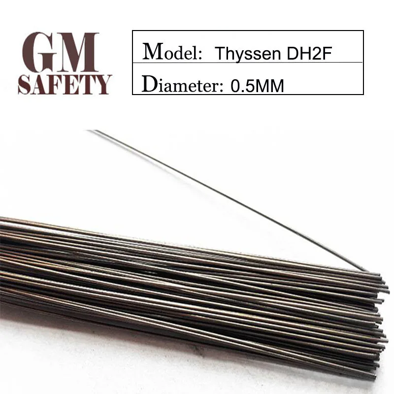 GM сварочная проволока Thyssen DH2F 0,5 мм лазерная сварочная проволока для сварщиков Высококачественная Сварка проводов 200 шт. в 1 трубке XLTZSY603