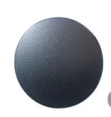 2 шт./лот 40 мм Универсальная металлическая пластина-диск железный лист для iphone zte магнитный автомобильный держатель для мобильного телефона Матовый - Цвет: 40-dumb black