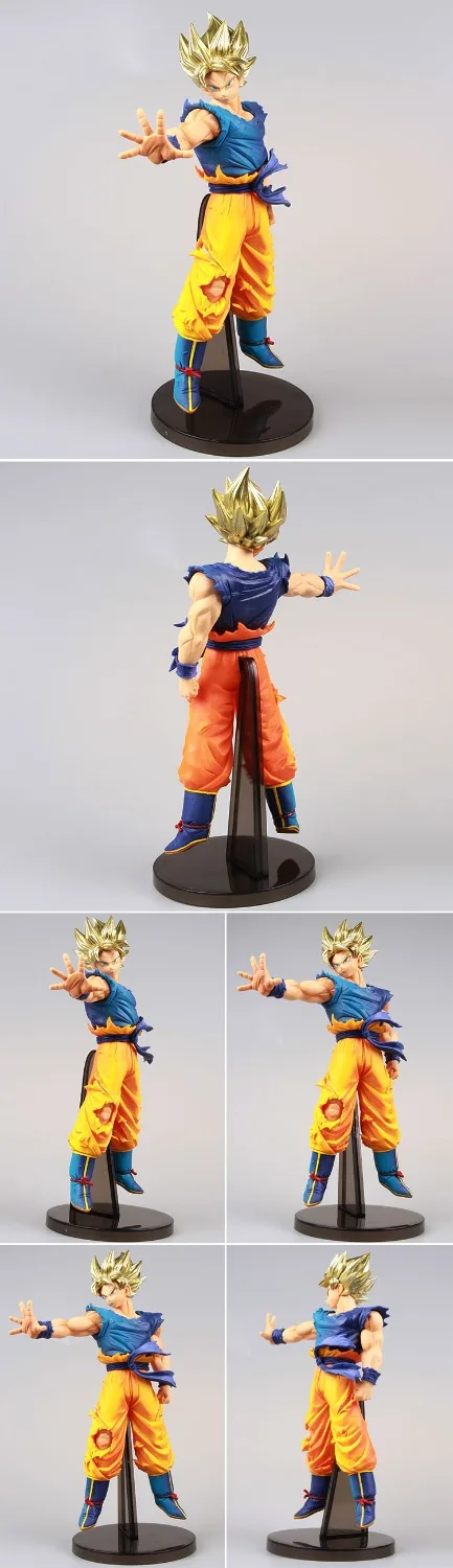 Японское аниме "Dragon Ball Z" Banpresto BLOOD OF SAIYANS специальная коллекция фигурка-Super Saiyan Son Gokou