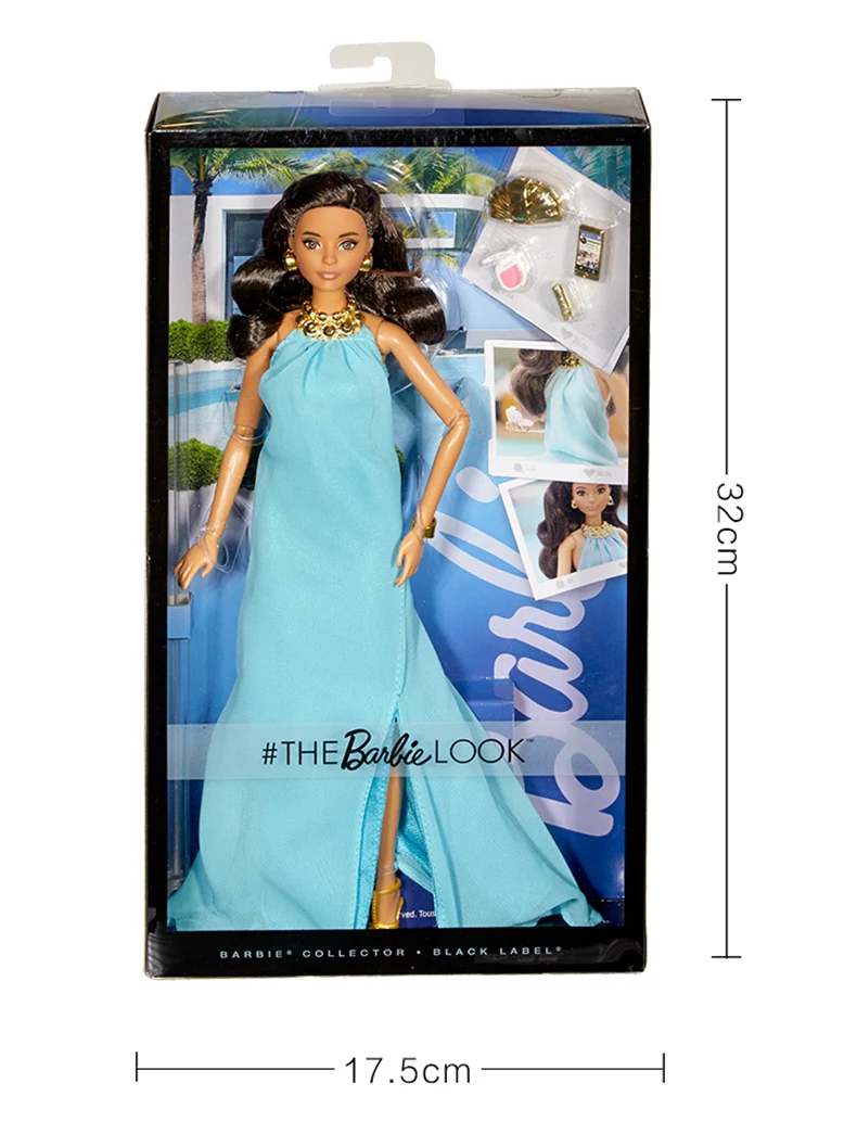 Барби Ограниченная Коллекция кукла город Блеск Мода Красный ковер вид лучшая девочка подарок на день рождения DVP54 аксессуары подарок на год
