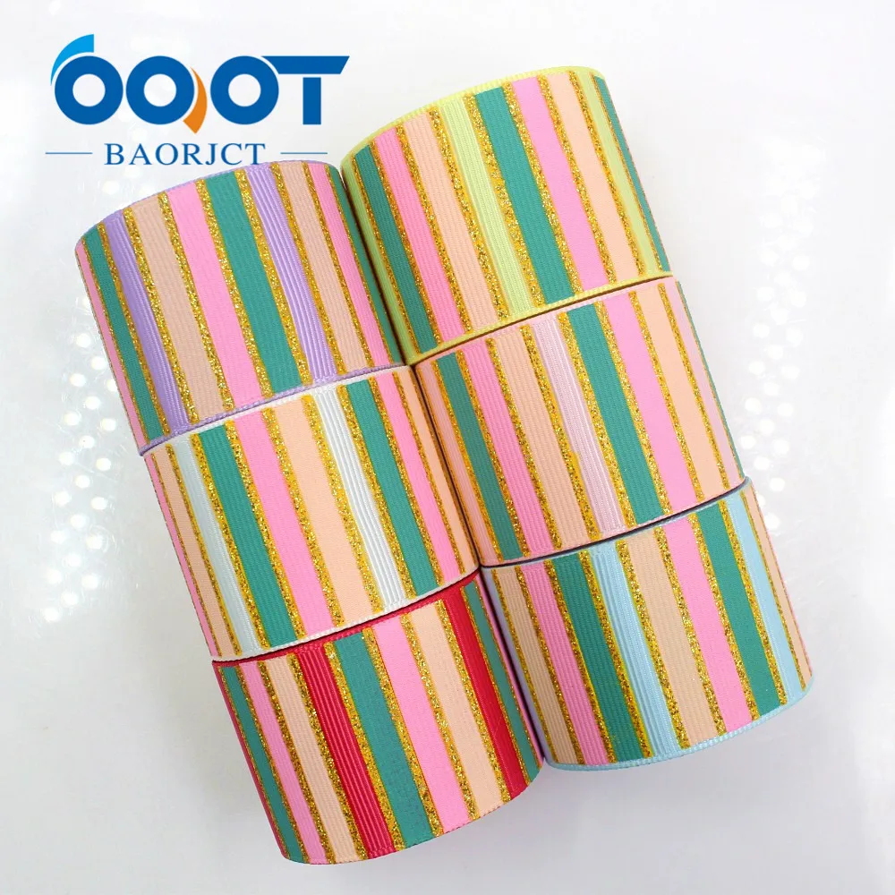 OOOT BAORJCT G-18831-1069 38 мм 10 ярдов яркие ленты тепловой передачи напечатанные grosgrain