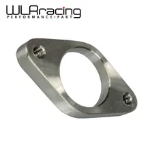 WLR RACING-нержавеющая сталь мусорная труба дампа 2 Болт Фланец с резьбой 38 мм Турбокомпрессор WLR4831
