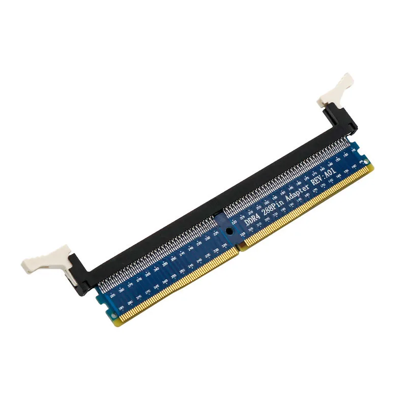 288Pin DIMM DDR4 адаптер Riser Memory тестер защита карты памяти Post карта схема расширения плата рейзер для настольного ПК - Цвет: Синий