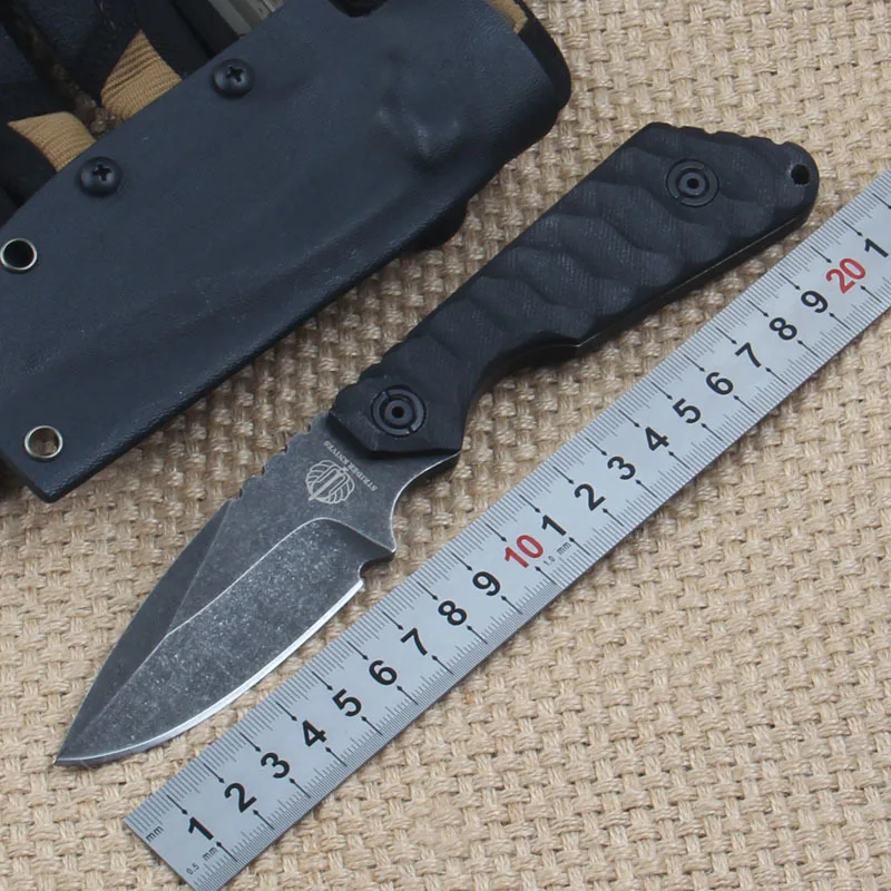 

SMF Fixed Blade Knife D2 Blade G10 Handle Outdoor Survival Camping Knife Hunting Knife Tactical Utility Multitool diving Tool