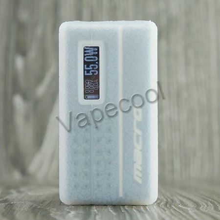 Sbody Macro DNA 75 Блестящий силиконовый чехол, чехол для корпуса, наклейка для Vape Sbody Macro DNA75 75W kit box mod - Цвет: Transparent