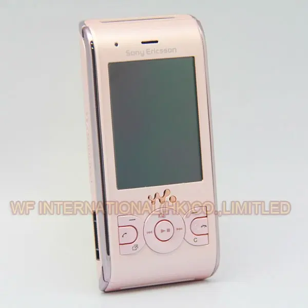 Оригинальный мобильный телефон Sony Ericsson W595 розовый 3G разблокированный с Bluetooth