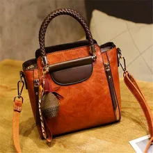 

Retro Vintage Brown Female Handbag Bohos Bags Women Cross Over Shoulder Side Bags Small For Ladies With Short Handles