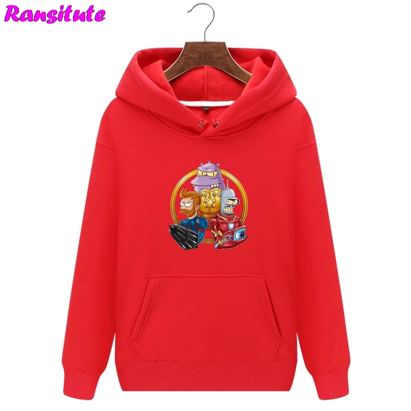 R269 Futurama индивидуальность DIY накладки для ногтей рюкзак с двумя большими отделениями класса порошок тепловой передачи украшения горячей карты