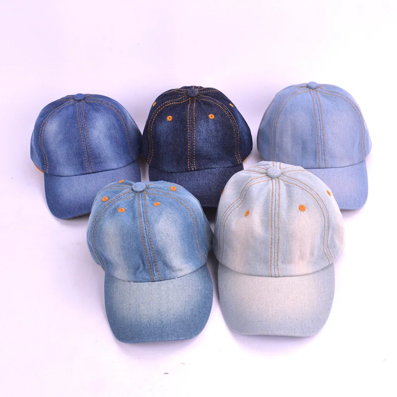 girls denim hat