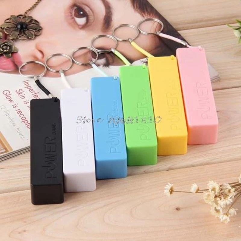 

USB Mobile Power Bank Charger Pack Box Battery Case For 1 x 18650 DIY Portable
