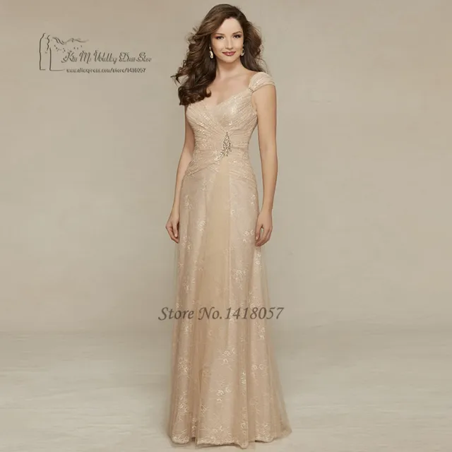 vestido de madrina azul marino champagne madre de la novia vestidos