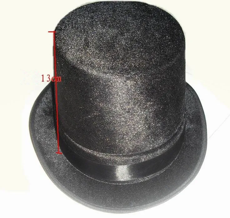 Шляпа Джентри черная шляпа рок Шляпа Волшебника Мага Косплей Аксессуары выступления реквизит
