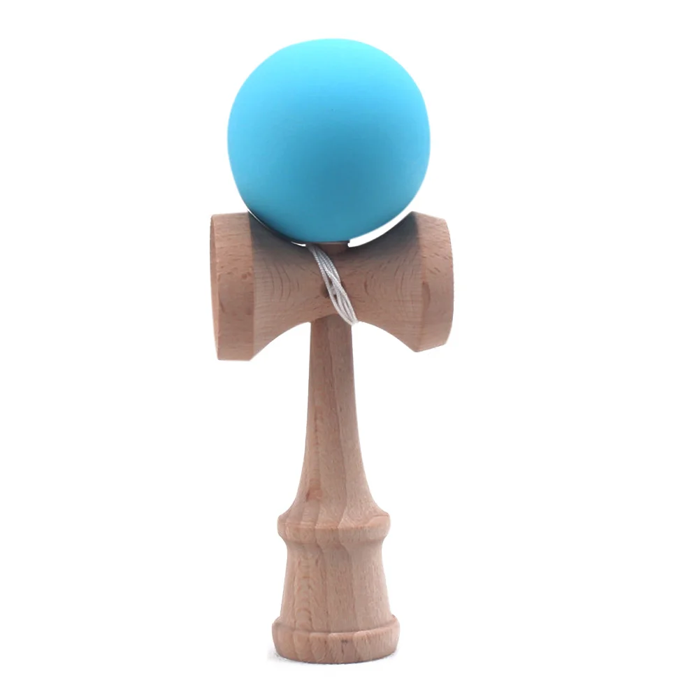 1 шт. профессионал бамбуковая кендама игрушки бамбуковая кендама умелые мячик для жонглирования игрушки для детей взрослые цвета случайная Рождественская игрушка