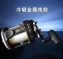 GT345 18KG Max Drag Boat Fishing Reel 2 Shaft Boat Reel Casting Reel Casting Wheel Saltwater Trolling Wheel