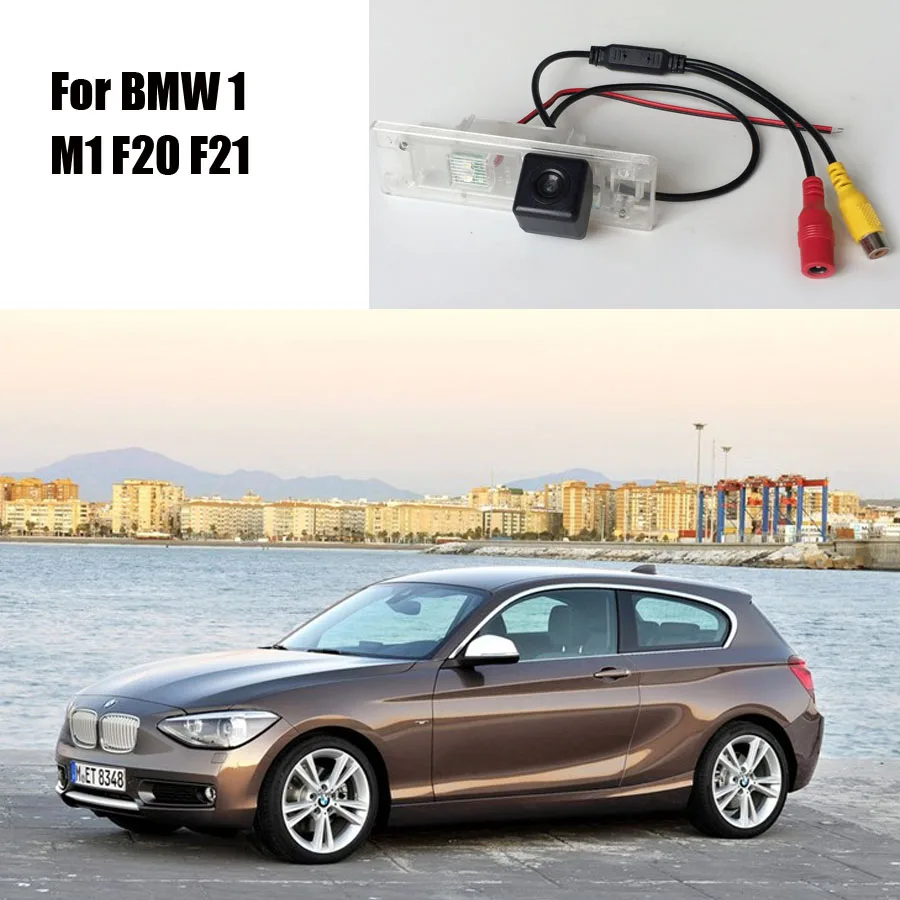

Thehotcakes Car Rear Camera For BMW 1 M1 F20 F21 / Back Parking Camera / HD CCD RCA NTST PAL / License Plate Lamp OEM