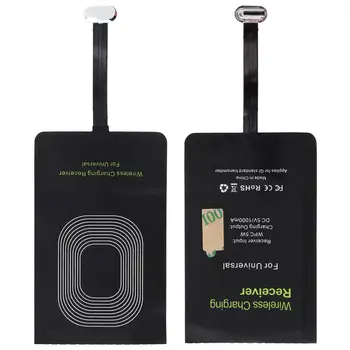 

5V 1000mA Current WPC 5W QI Charging Receiver Patch Pad Wireless Charger Receiver Sticker for Android / Xiaomi / Samsung