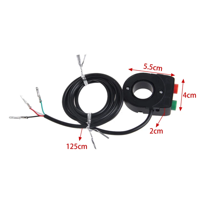 Onoff 12v Motorcycle Headlight Horn Switch For Honda Yamaha Quad Atv