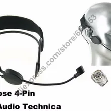 MICWL T25 ME3 Тип удобная гарнитура головной убор, микрофон Technica для Audio-Technica беспроводной передатчик Hirose 4 Pin