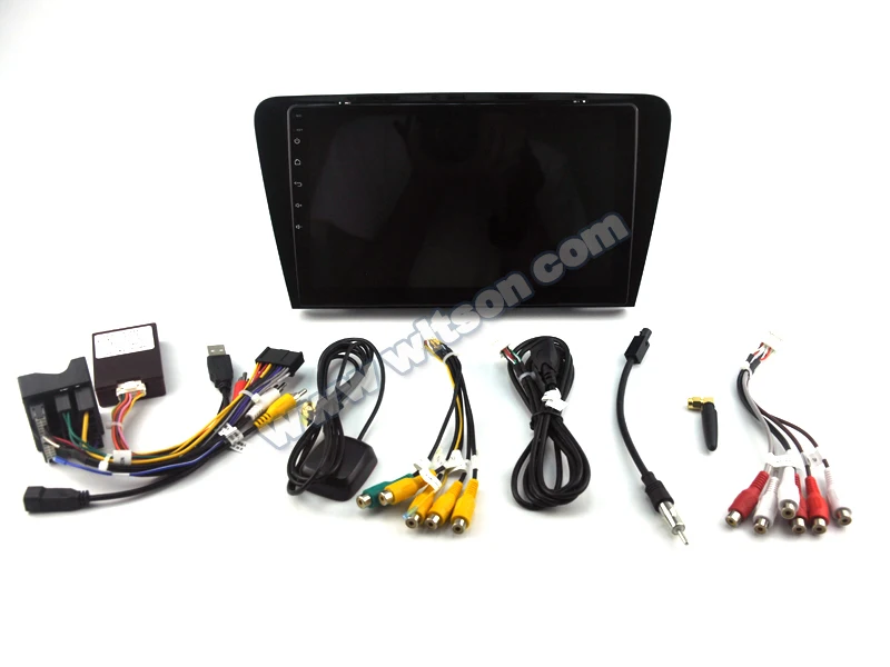 Best WITSON Android 8.0 10.2" CAR DVD PLAYER For VOLKSWAGEN SKODA OCTAVIA 2014 CAR STEREO CAR AUDIO PLAYER GPS NAVIGATION SYSTEM 17