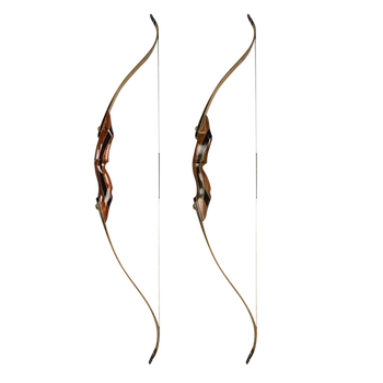 

1pc Archery 58 Inch Recurve Bow 25-55 Lbs American Right Hand For Sports Hunting Shooting Practicing Accessories