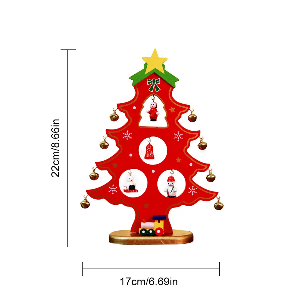 Рождественская елка настольное украшение Рождественское украшение для окон Рождественское украшение 3 цвета s m l 3 размера