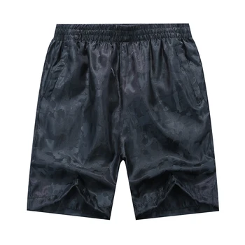 

Men's Shorts Summer Fashion Camouflage Beach Short Elastic Waist Knee Length Short Camo Men Brand Clothing Plus Size 5XL 2018