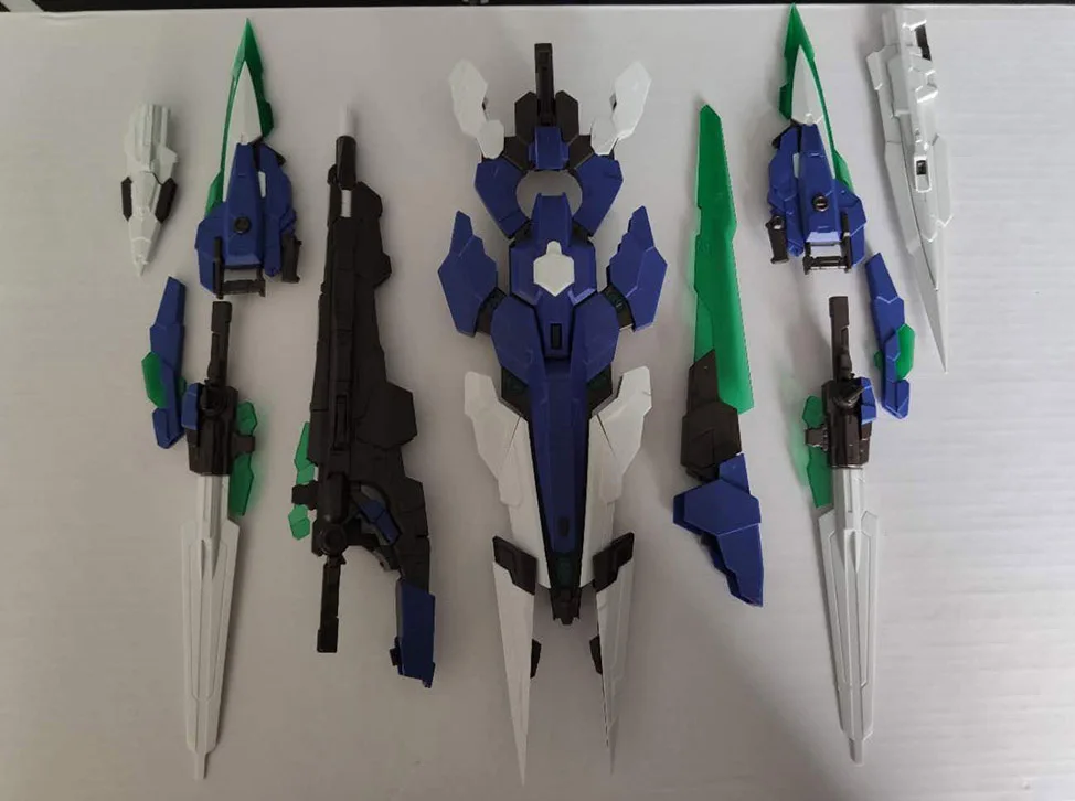 Comic Club MJH mojianghun MG 1/100 Gundam 00 Seven Sword assembly робот игрушка фигурка