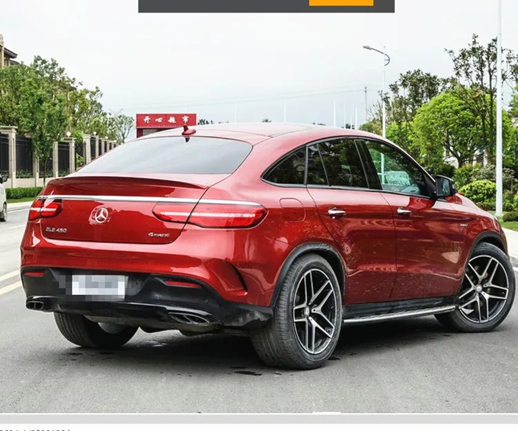 Для Benz GLE Coupe GLE320 GLE400 спойлер YC ABS Материал заднее крыло праймер цвет задний спойлер для Benz GLE450 GLE500 спойлер