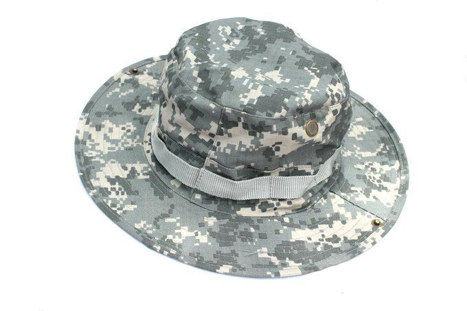 Военная армейская шляпа Bonnie охотничья шляпа круглая Солнцезащитная шляпа с широкими полями Открытый Кемпинг Кепка - Цвет: ACU