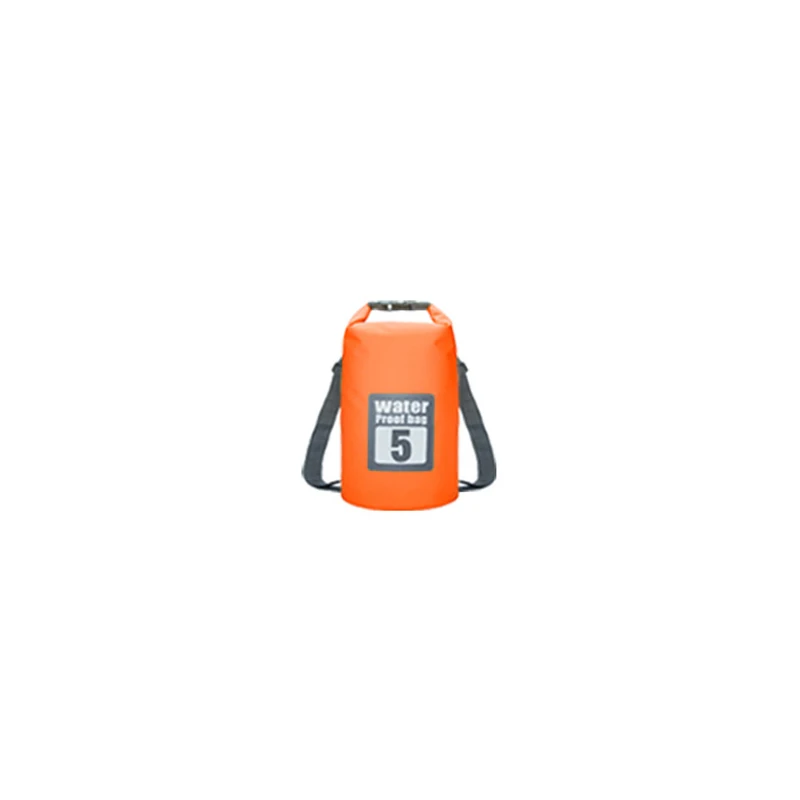 Премиум водонепроницаемая сумка Сухой Мешок регулируемый плечевой ремень идеально подходит для каякинга/лодок/каноэ/рыбалки/рафтинга/плавания/кемпинга - Цвет: 5L Orange