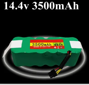 

1piece 14.4v 3500mah battery pack ni mh battery rechargable battery for Vacuum cleaner X500 X580 KK8 ecovacs cr120