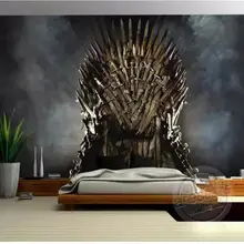 Обои с железным троном, настенные фрески на заказ, 3D фото обои для детской комнаты, нетканые наклейки, настенные художественные Декорации для комнаты, спальни, домашнего искусства