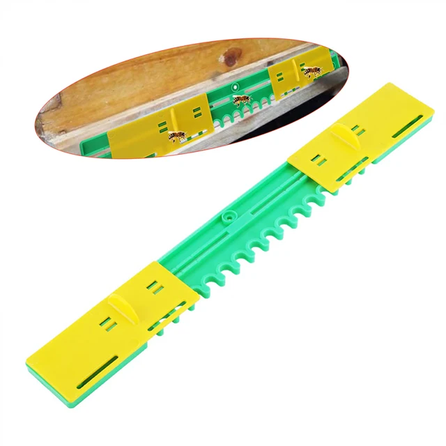 2Dcs Csúszás Típusú Méhajtó Műanyag Méhkapu Bejárat Méhész Eszközök Anti -Queen Méhek Menekülési Felszerelés Készletek - Image 2