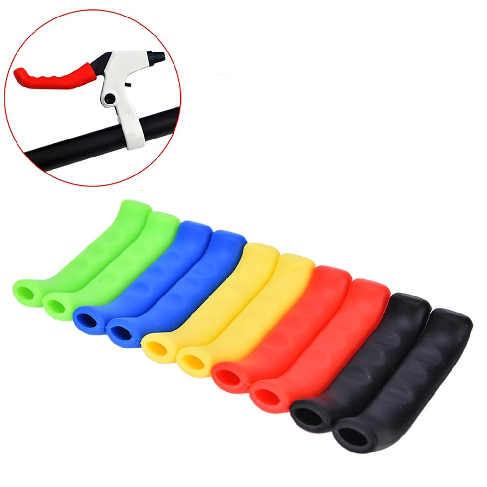 Silicone Gel Universal Type Brake Handle Lever Protection Cover Protector Sleeve for Mountain