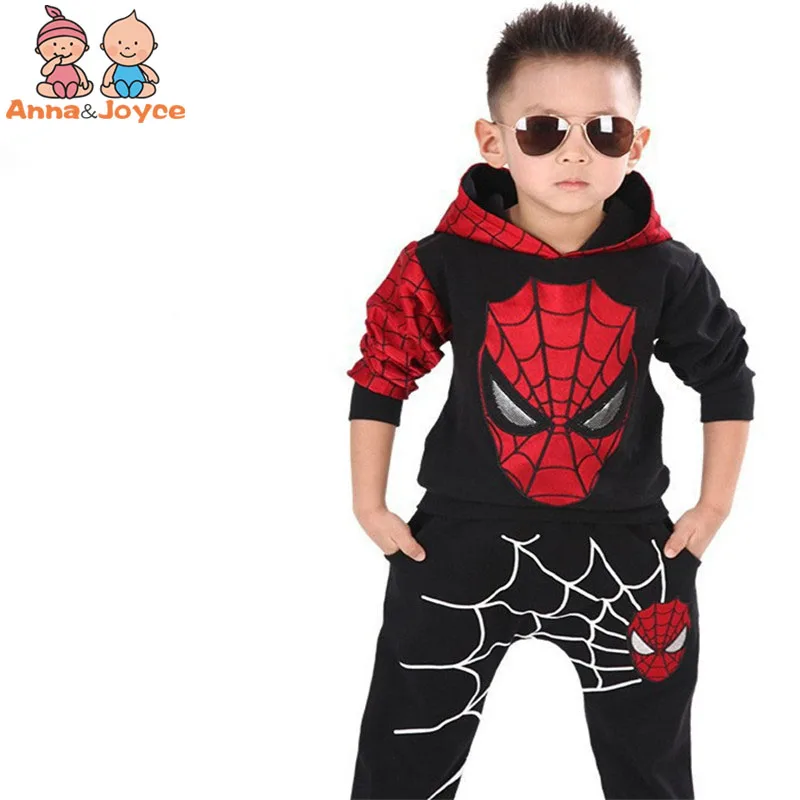 1 костюм детская одежда весенне-осенняя версия детского костюма «Человек-паук» для мальчиков и девочек, модный костюм ATST0279