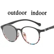 Список Мода Круглый Солнцезащитные фотохромные женщин ретро-очки для чтения фирменный дизайн оптические очки для чтения с коробкой NX