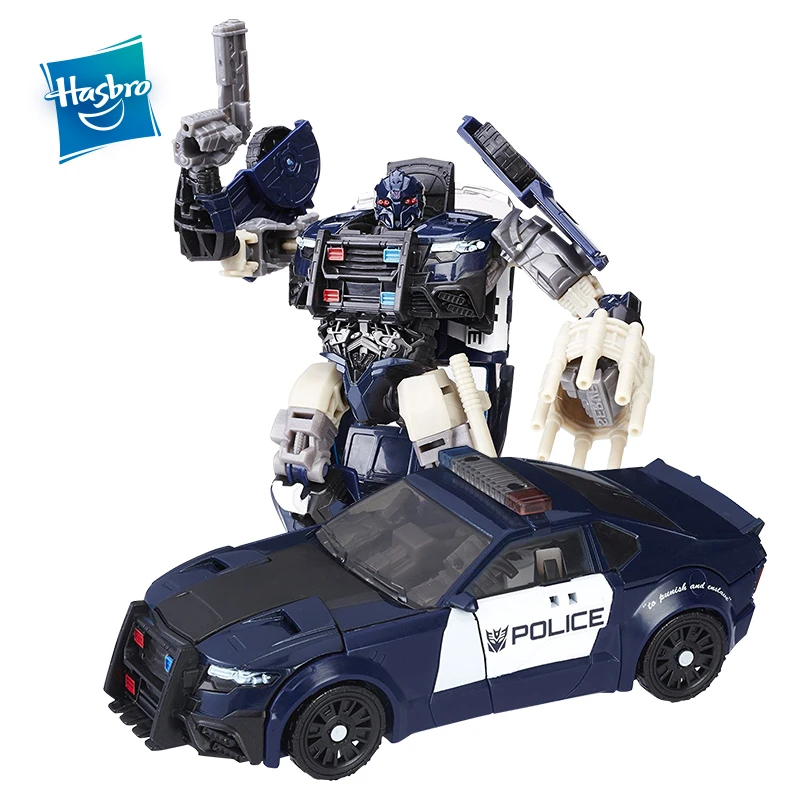 Hasbro Transformers Toys The Last Knight Premier Edition Deluxe Barricade Autobot Rollbar Action Figure Model CarToy Collection