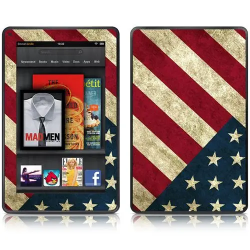 

new product protective vinyl skin sticker for Amazon Kindle fire