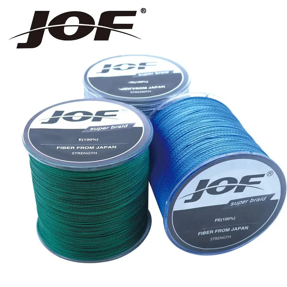 JOF Brand 4STANDS 500M Super Strong fishing line 4PLYS Japan PE 4
