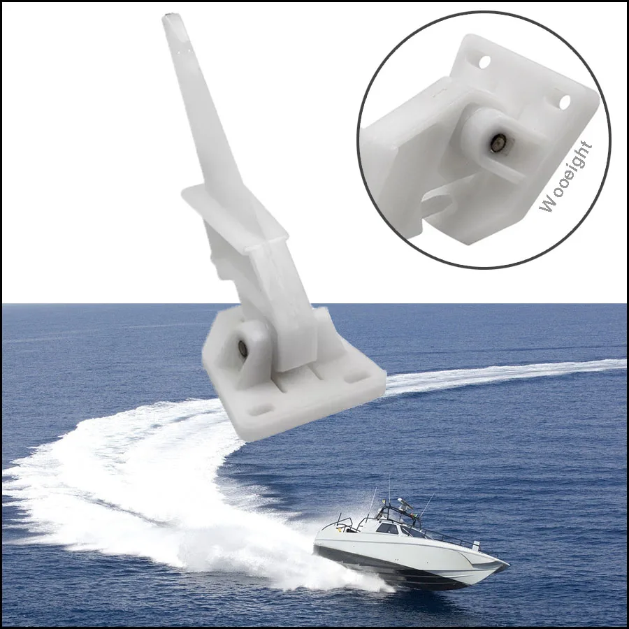 

Wooeight Universal Speedometer Automatic Kick-up Pitot Tube Assembly 80 MPH Pickup For Boat Marine Yacht