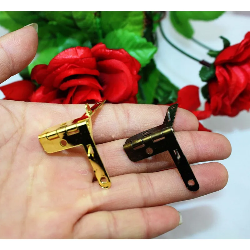 Triangle-Lid-Support-Hinges-Stay-For-Box-Furniture-Cabinet-Door-Kitchen-Cupboard-Hinges-Lid-Stays-Gold