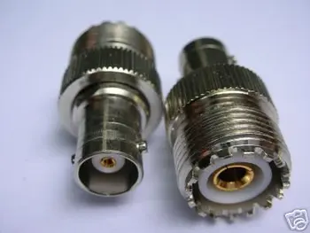 

50 BNC to PL259 Coax Connector/Adapter for Ham/CB BL9