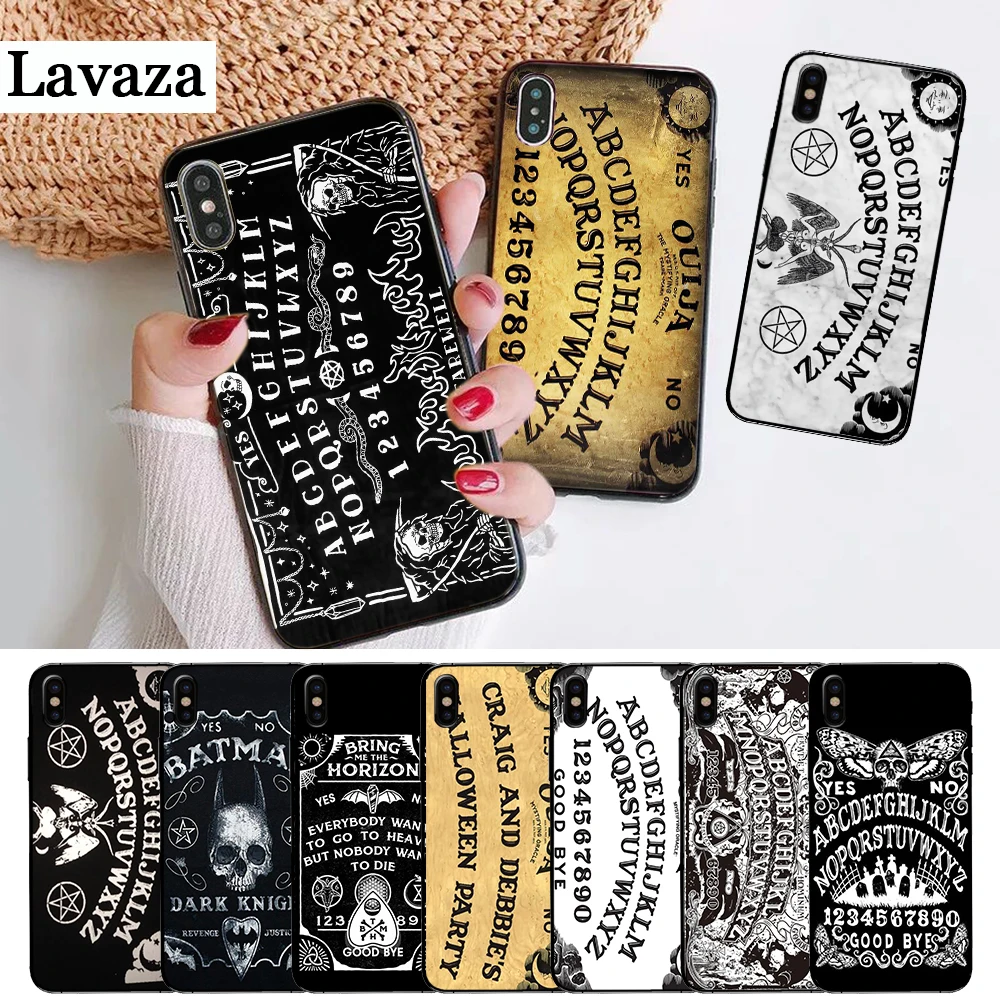 Lavaza Ouija доска Роскошные Coque силиконовый чехол для iPhone 5 5S 6 6 S плюс 7 8 X XS Max XR