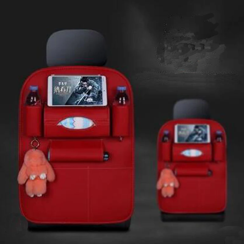 

Y1G 1pcs Car seat storage bag Hanging bags car seat back bag Car child safety seat car steat back bag Multifunction storage box