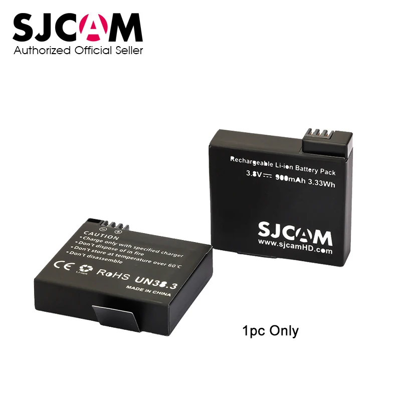 SJCAM Original 900mAh Battery Additional Battery Extra Spare Battery