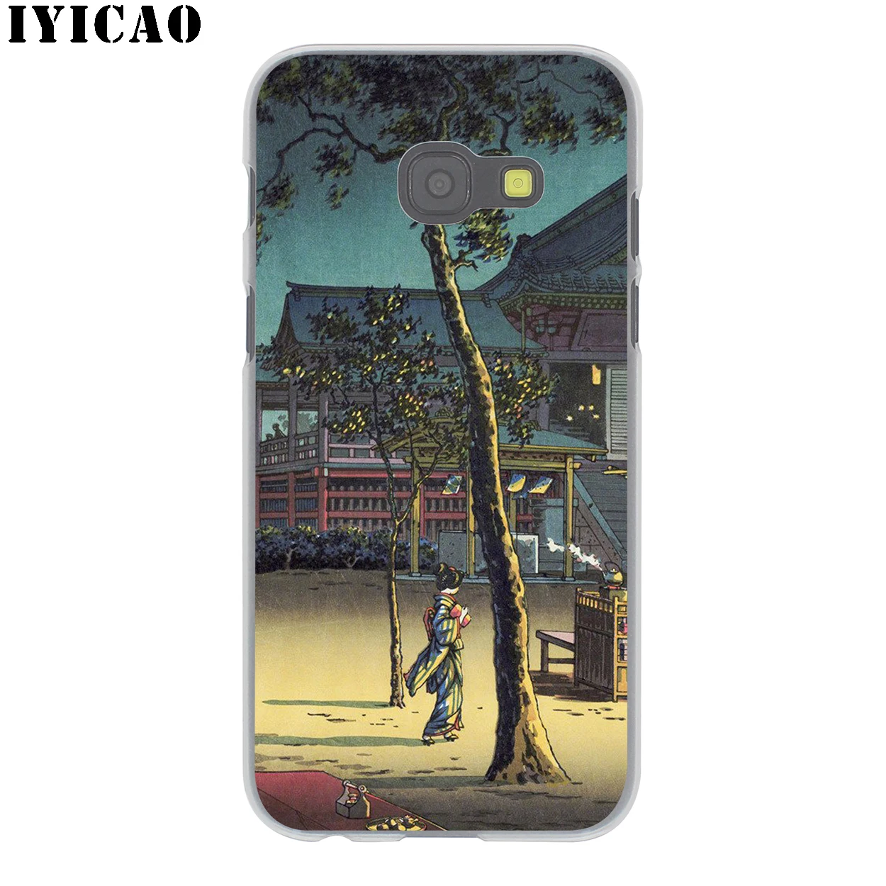 IYICAO искусство в японском стиле для Samsung Galaxy A3 A5 A6 A7 A8 Plus A9 A10 A30 A40 A50 A70 M10 M20 M30 A10S A20S A30S