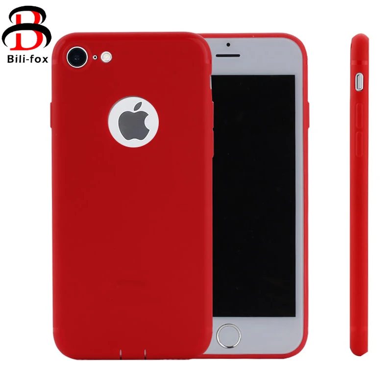 Силиконовый чехол для iPhone 6 Plus задняя крышка ультратонкие мягкие чехлы из ТПУ 6s