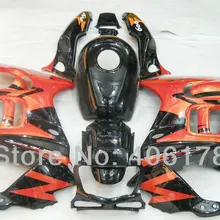 Мотоцикл Aftermarket Комплект деталей для 97 98 CBR600 F3 1997 1998 красный и черный мотоцикл Обтекатели(литье под давлением