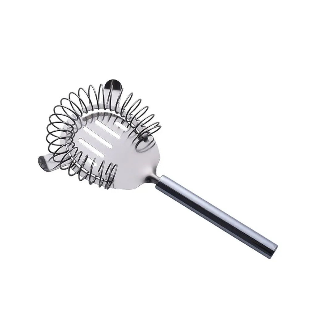 

1PC Cocktail Shaker Bar Ice Strainer Filter Wire Mixed Drink Stainless Steel Bartender Colander Sifter